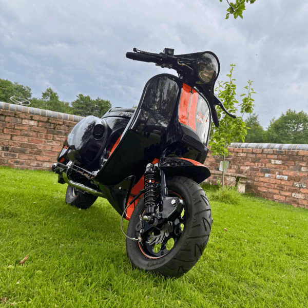 Neil Davis from Pontefract with Ticket Number 110686 Wins Vespa PX Malossi 210 Street Racer - Thursday 3rd July - Image 9
