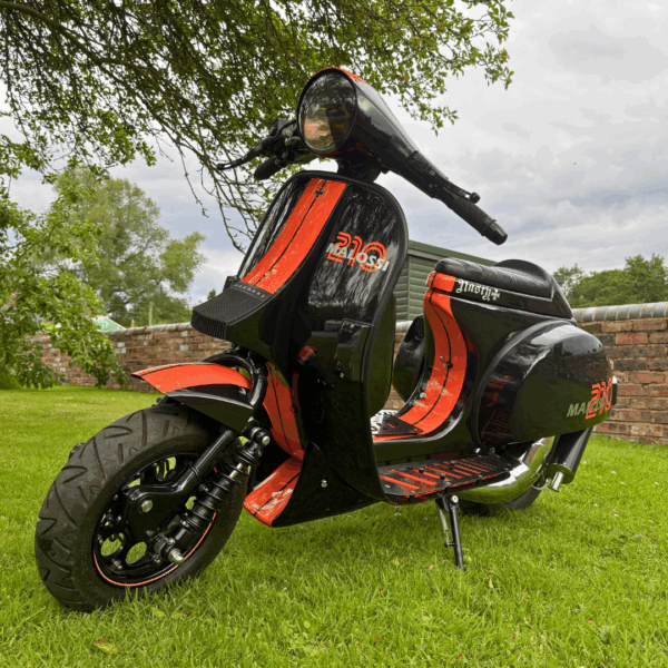 Neil Davis from Pontefract with Ticket Number 110686 Wins Vespa PX Malossi 210 Street Racer - Thursday 3rd July