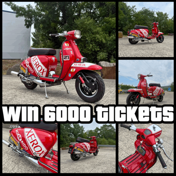 Win 6000 Tickets on Ralph Saxelby TS1 240! Auto Draw