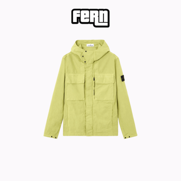 WIN This Stone Island Canvas Weave Cotton Hooded Field Jacket - Thursday 28th August - Image 3