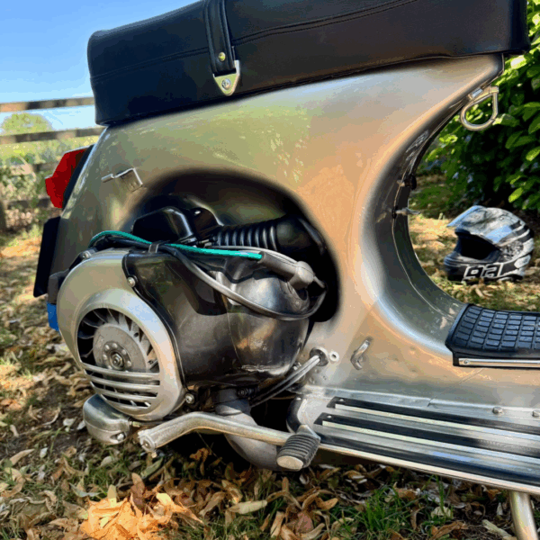 Win a Disco Dez-Built Vespa P200 MK1 – Classic 1980 Non-Indicator Draws July 14th! - Image 4