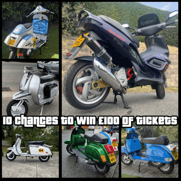 10 Chances to WIN £100 of Tickets – Instant Wins