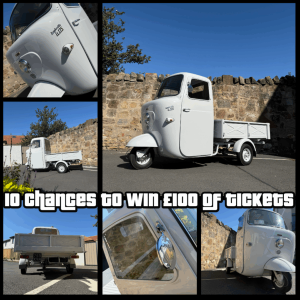 10 Chances to WIN £100 of Tickets – Instant Wins